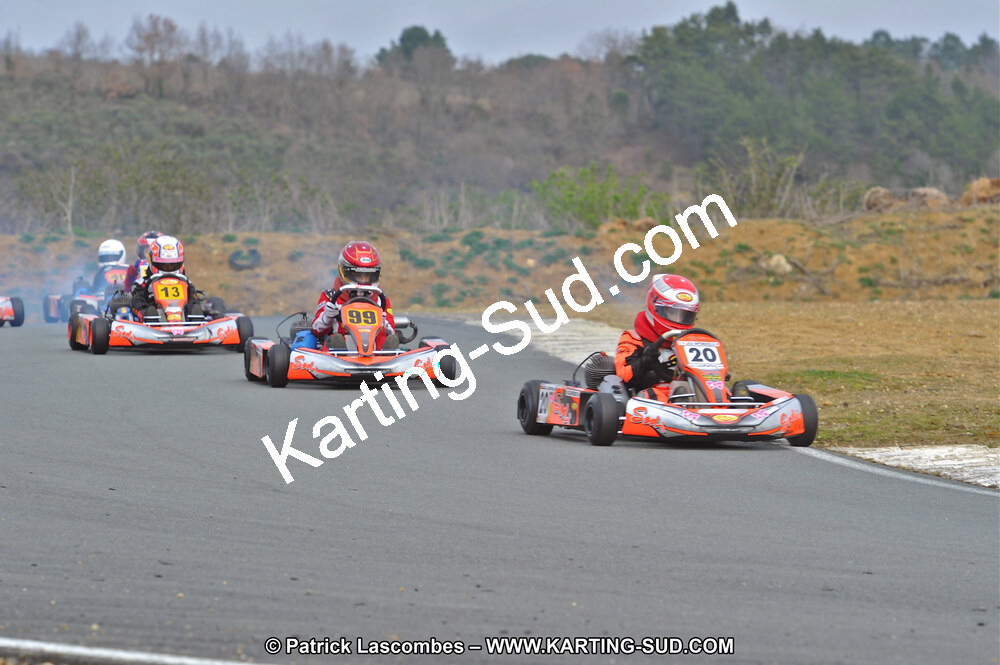 13/03/2011 : 1ère manche du Championnat Open Atlantique à Layrac (Photos Patrick Lascombes) 2011 — karting