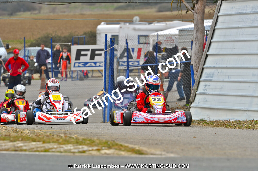 13/03/2011 : 1ère manche du Championnat Open Atlantique à Layrac (Photos Patrick Lascombes) 2011 — karting