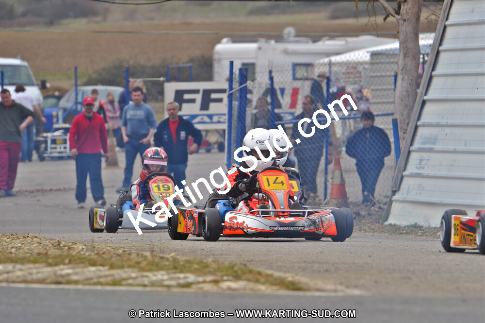 13/03/2011 : 1ère manche du Championnat Open Atlantique à Layrac (Photos Patrick Lascombes) 2011 — karting
