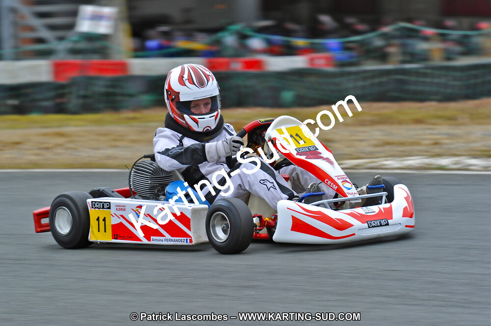 13/03/2011 : 1ère manche du Championnat Open Atlantique à Layrac (Photos Patrick Lascombes) 2011 — karting