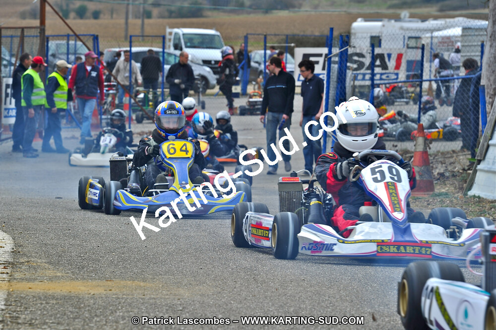 13/03/2011 : 1ère manche du Championnat Open Atlantique à Layrac (Photos Patrick Lascombes) 2011 — karting