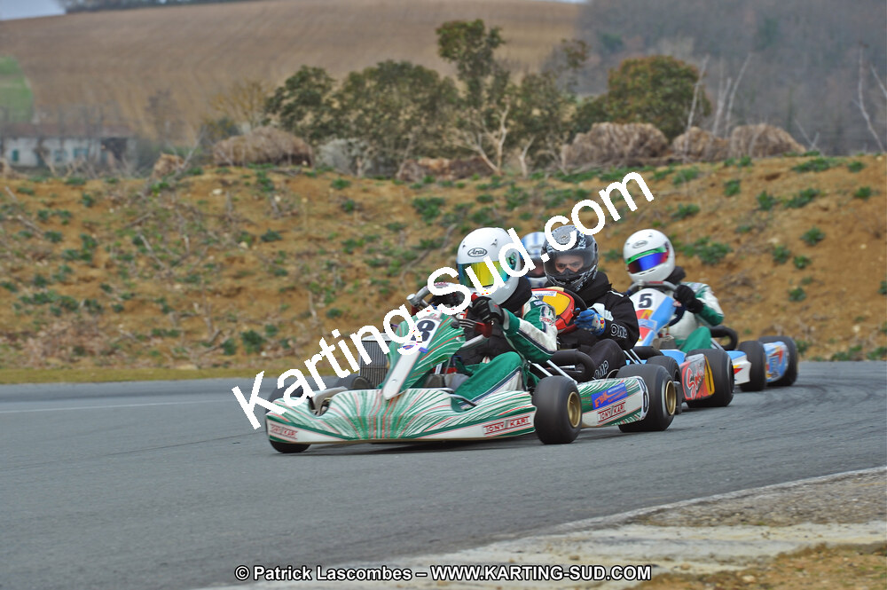 13/03/2011 : 1ère manche du Championnat Open Atlantique à Layrac (Photos Patrick Lascombes) 2011 — karting