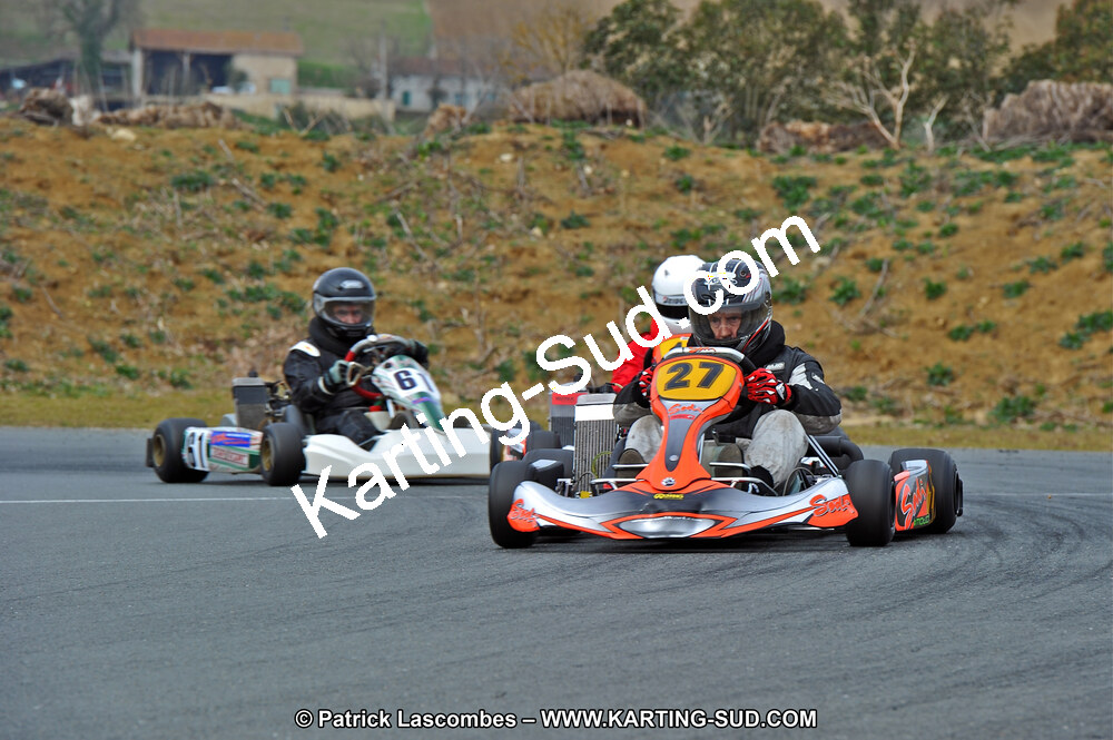 13/03/2011 : 1ère manche du Championnat Open Atlantique à Layrac (Photos Patrick Lascombes) 2011 — karting