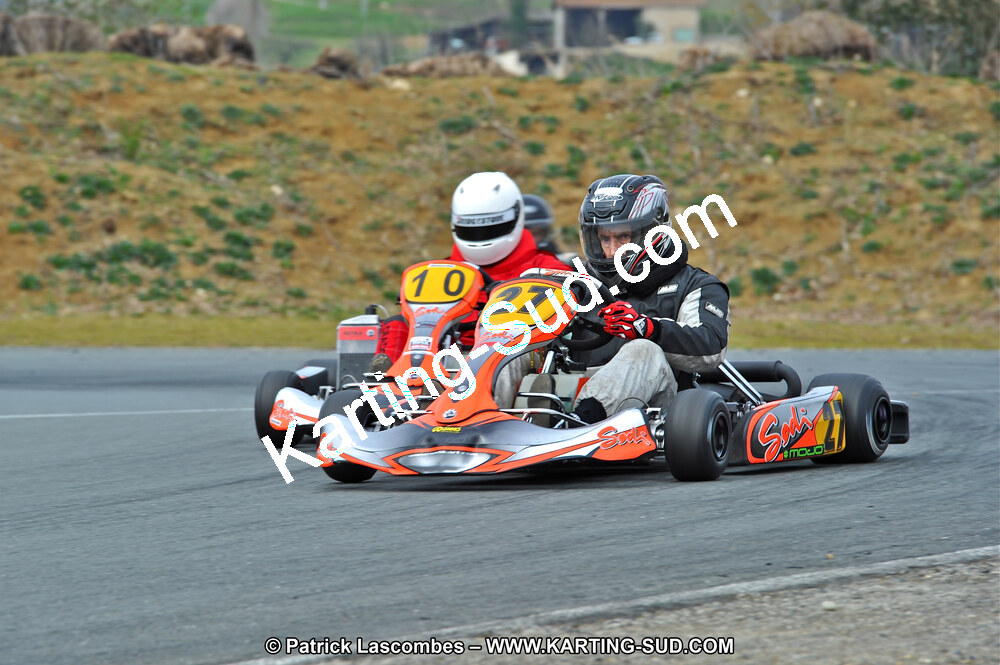 13/03/2011 : 1ère manche du Championnat Open Atlantique à Layrac (Photos Patrick Lascombes) 2011 — karting