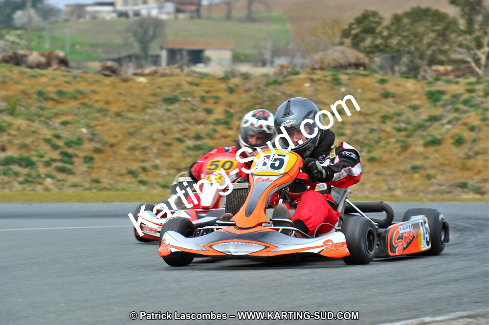 13/03/2011 : 1ère manche du Championnat Open Atlantique à Layrac (Photos Patrick Lascombes) 2011 — karting