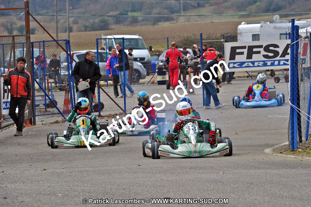 13/03/2011 : 1ère manche du Championnat Open Atlantique à Layrac (Photos Patrick Lascombes) 2011 — karting