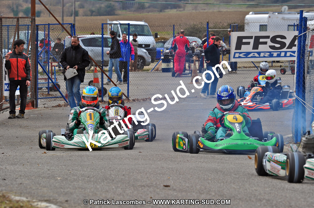 13/03/2011 : 1ère manche du Championnat Open Atlantique à Layrac (Photos Patrick Lascombes) 2011 — karting
