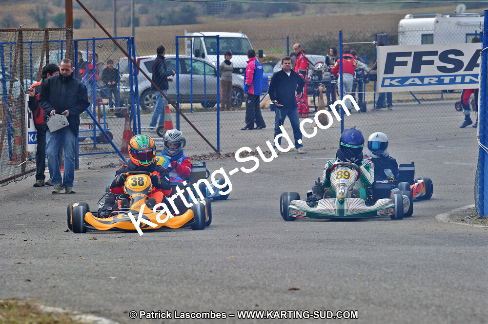 13/03/2011 : 1ère manche du Championnat Open Atlantique à Layrac (Photos Patrick Lascombes) 2011 — karting