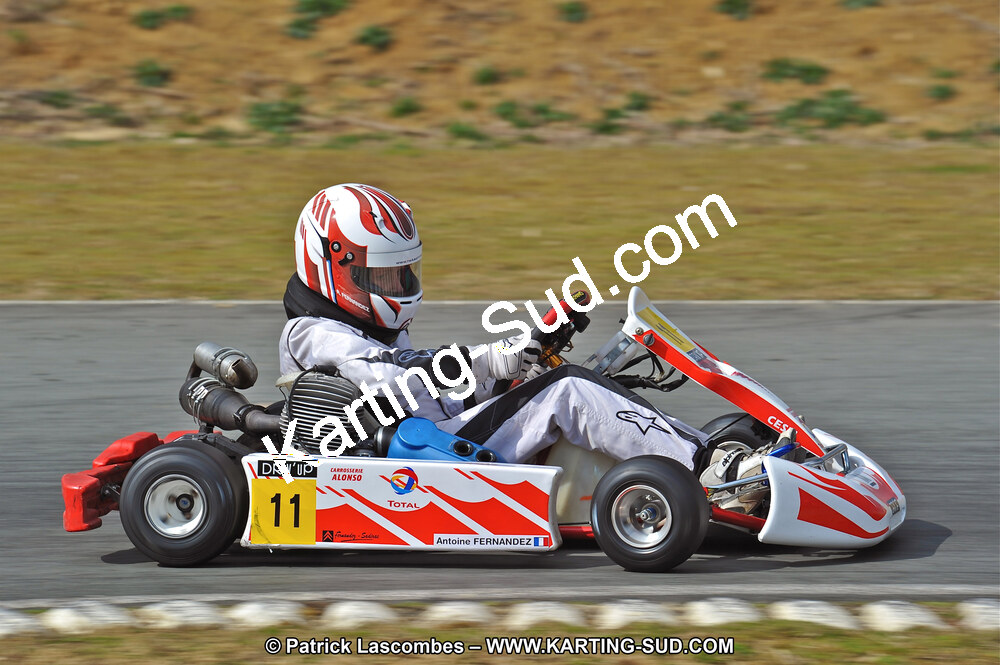 13/03/2011 : 1ère manche du Championnat Open Atlantique à Layrac (Photos Patrick Lascombes) 2011 — karting