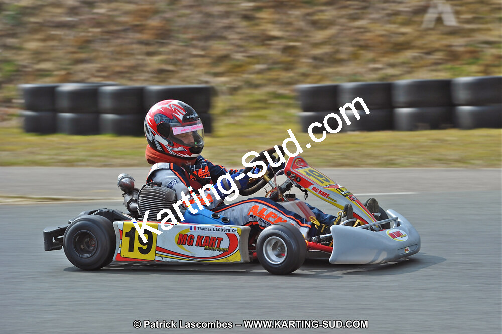 13/03/2011 : 1ère manche du Championnat Open Atlantique à Layrac (Photos Patrick Lascombes) 2011 — karting