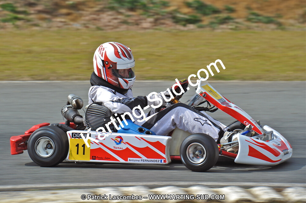 13/03/2011 : 1ère manche du Championnat Open Atlantique à Layrac (Photos Patrick Lascombes) 2011 — karting