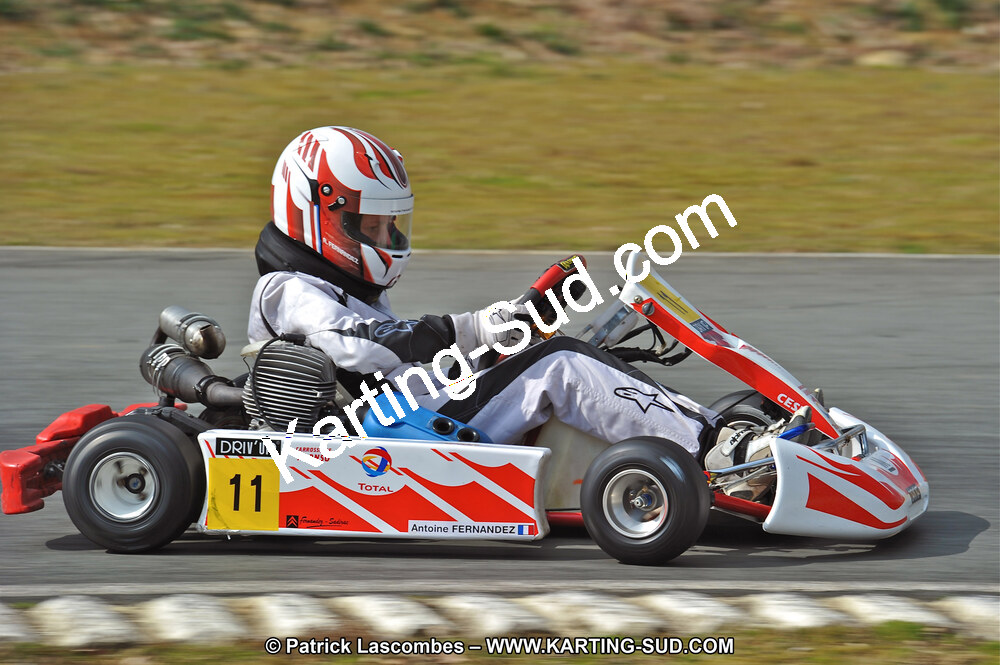 13/03/2011 : 1ère manche du Championnat Open Atlantique à Layrac (Photos Patrick Lascombes) 2011 — karting
