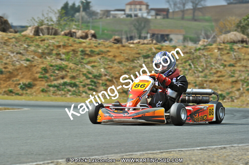 13/03/2011 : 1ère manche du Championnat Open Atlantique à Layrac (Photos Patrick Lascombes) 2011 — karting