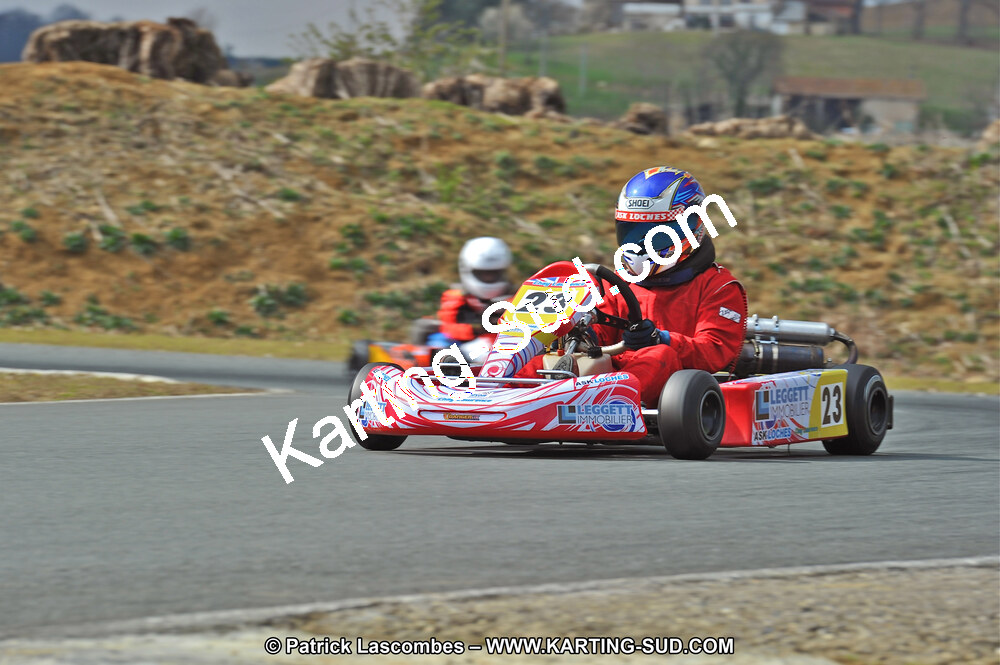 13/03/2011 : 1ère manche du Championnat Open Atlantique à Layrac (Photos Patrick Lascombes) 2011 — karting