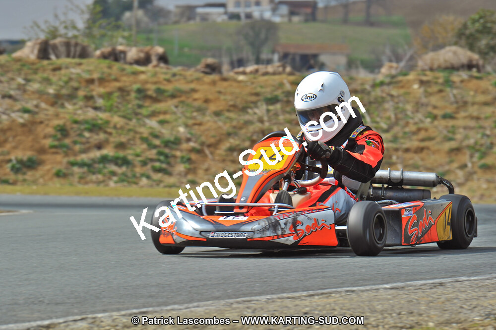 13/03/2011 : 1ère manche du Championnat Open Atlantique à Layrac (Photos Patrick Lascombes) 2011 — karting