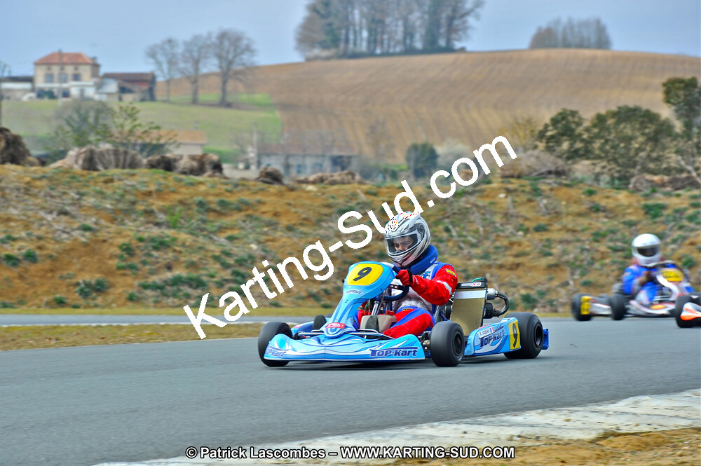 13/03/2011 : 1ère manche du Championnat Open Atlantique à Layrac (Photos Patrick Lascombes) 2011 — karting
