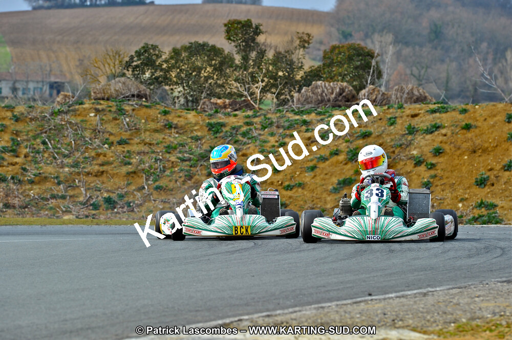 13/03/2011 : 1ère manche du Championnat Open Atlantique à Layrac (Photos Patrick Lascombes) 2011 — karting