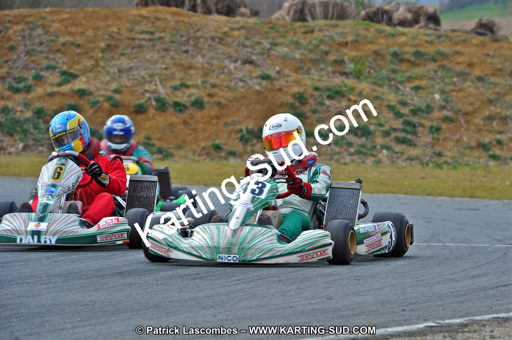 13/03/2011 : 1ère manche du Championnat Open Atlantique à Layrac (Photos Patrick Lascombes) 2011 — karting
