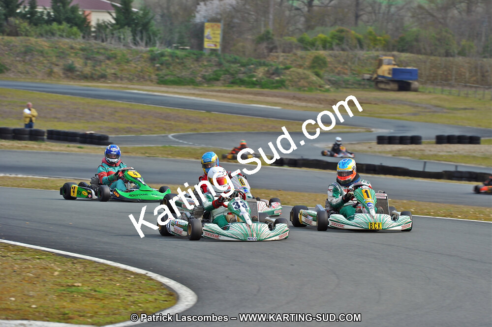 13/03/2011 : 1ère manche du Championnat Open Atlantique à Layrac (Photos Patrick Lascombes) 2011 — karting