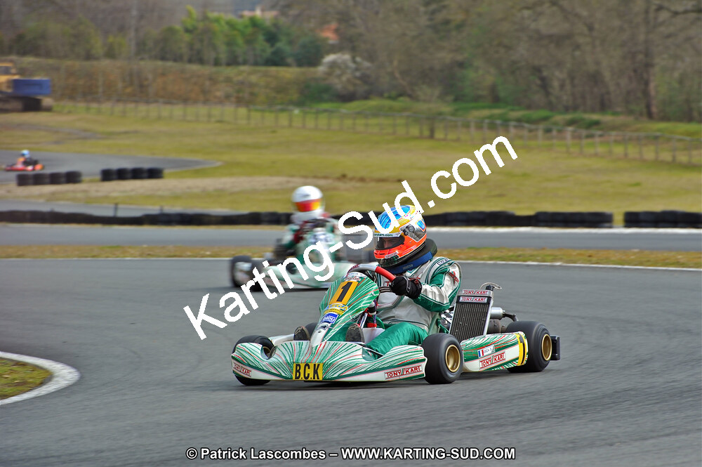 13/03/2011 : 1ère manche du Championnat Open Atlantique à Layrac (Photos Patrick Lascombes) 2011 — karting