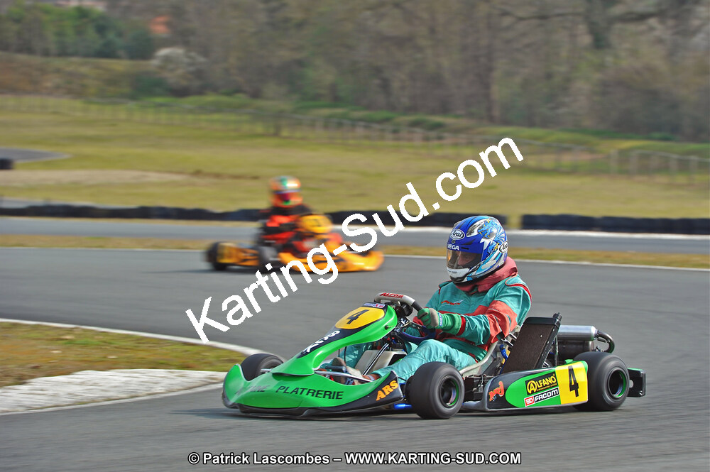13/03/2011 : 1ère manche du Championnat Open Atlantique à Layrac (Photos Patrick Lascombes) 2011 — karting