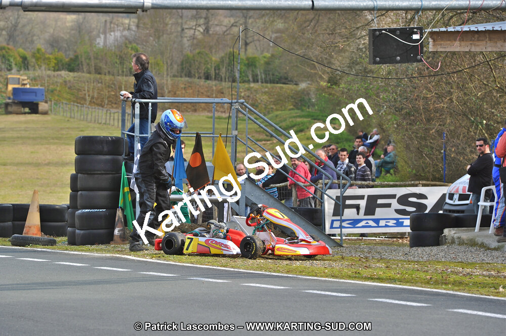 13/03/2011 : 1ère manche du Championnat Open Atlantique à Layrac (Photos Patrick Lascombes) 2011 — karting