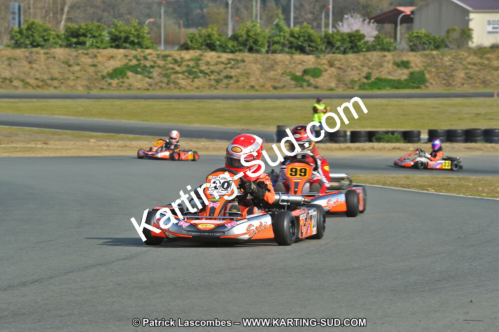 13/03/2011 : 1ère manche du Championnat Open Atlantique à Layrac (Photos Patrick Lascombes) 2011 — karting