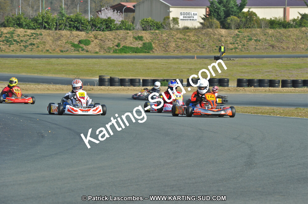 13/03/2011 : 1ère manche du Championnat Open Atlantique à Layrac (Photos Patrick Lascombes) 2011 — karting