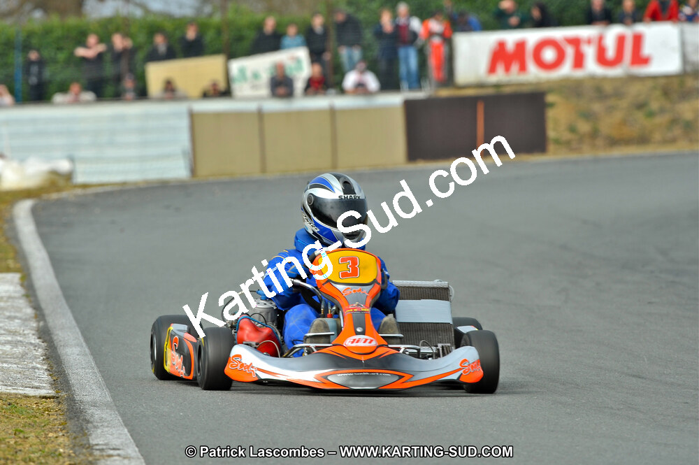 13/03/2011 : 1ère manche du Championnat Open Atlantique à Layrac (Photos Patrick Lascombes) 2011 — karting