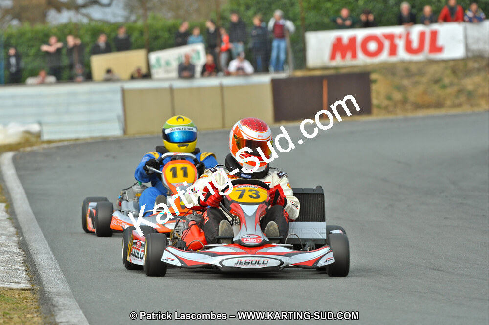 13/03/2011 : 1ère manche du Championnat Open Atlantique à Layrac (Photos Patrick Lascombes) 2011 — karting
