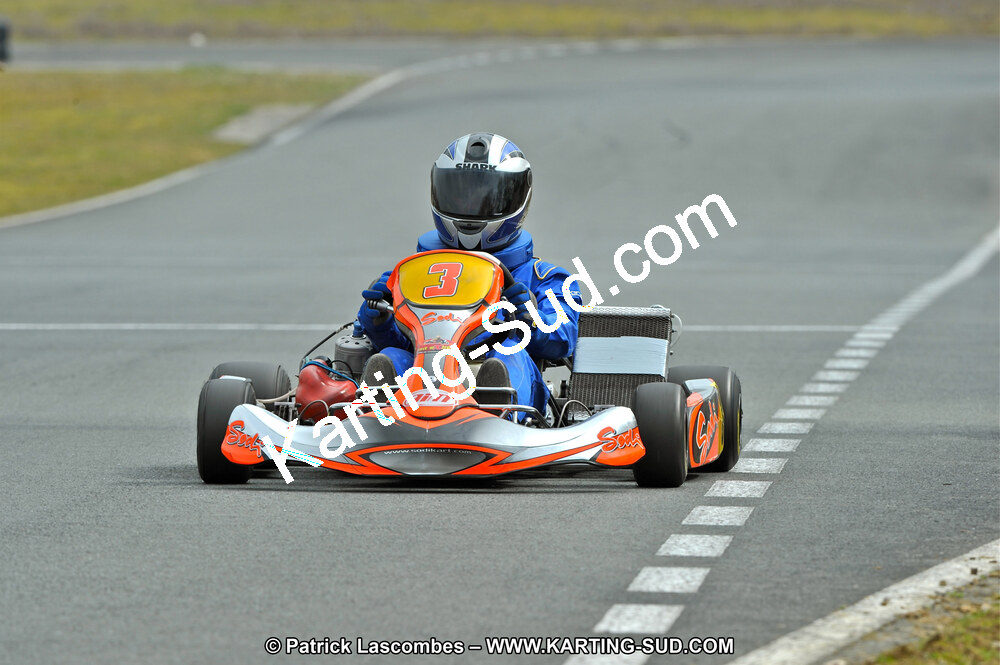 13/03/2011 : 1ère manche du Championnat Open Atlantique à Layrac (Photos Patrick Lascombes) 2011 — karting