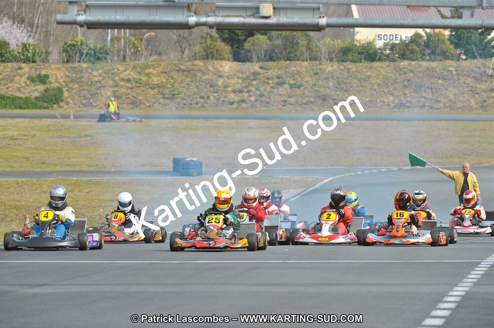 13/03/2011 : 1ère manche du Championnat Open Atlantique à Layrac (Photos Patrick Lascombes) 2011 — karting