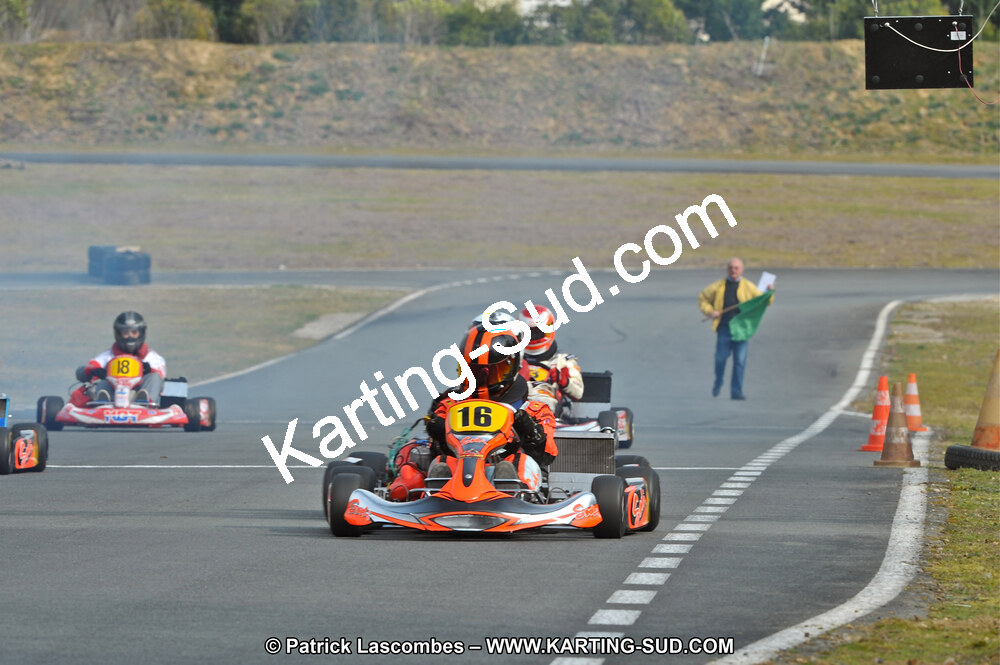 13/03/2011 : 1ère manche du Championnat Open Atlantique à Layrac (Photos Patrick Lascombes) 2011 — karting