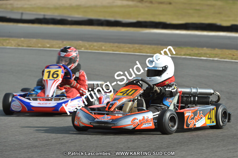 13/03/2011 : 1ère manche du Championnat Open Atlantique à Layrac (Photos Patrick Lascombes) 2011 — karting