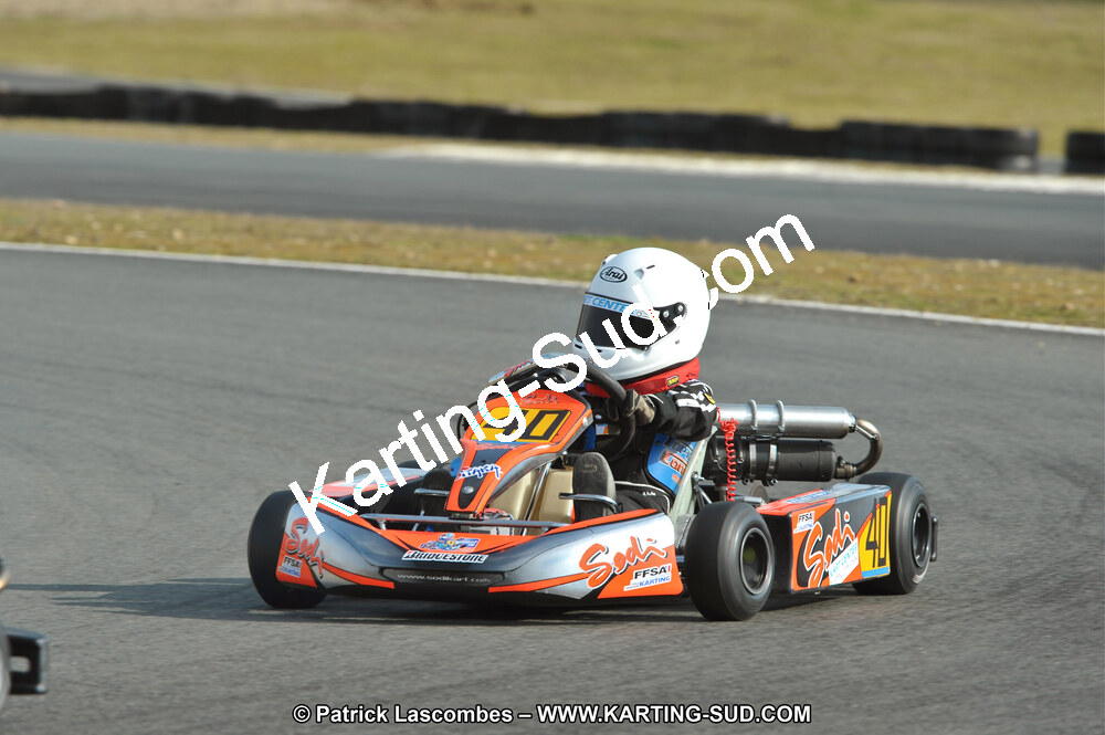 13/03/2011 : 1ère manche du Championnat Open Atlantique à Layrac (Photos Patrick Lascombes) 2011 — karting