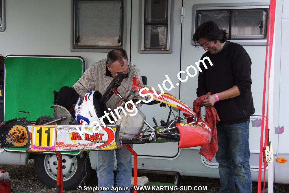 20/03/2011 : 1ère manche du Championnat du Sud à Lavelanet (Photos Stéphane Agnus) 2011 — karting