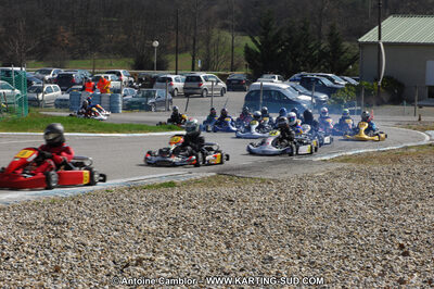 20/03/2011 : 1ère manche du Championnat du Sud à Lavelanet (Photos Antoine Camblor) 2011 — karting