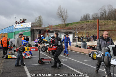 20/03/2011 : 1ère manche du Championnat du Sud à Lavelanet (Photos Antoine Camblor) 2011 — karting