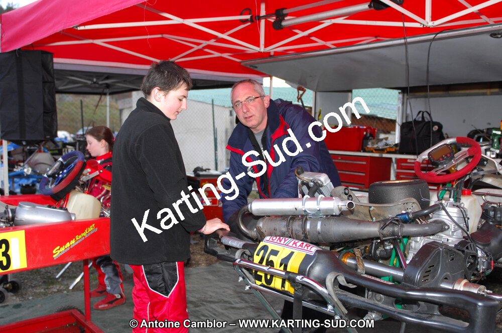 20/03/2011 : 1ère manche du Championnat du Sud à Lavelanet (Photos Antoine Camblor) 2011 — karting