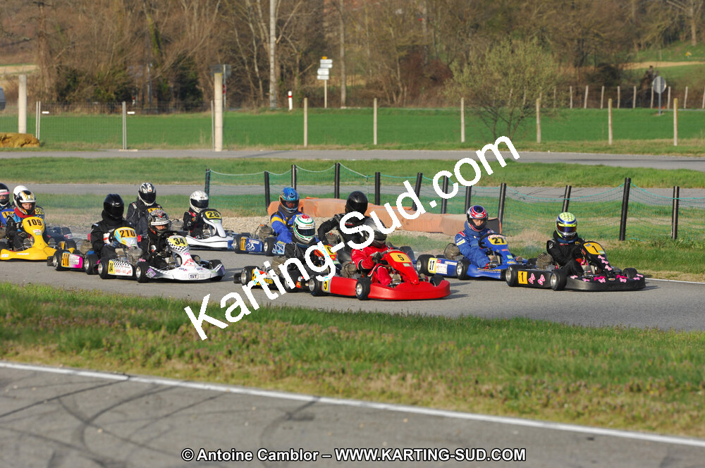 20/03/2011 : 1ère manche du Championnat du Sud à Lavelanet (Photos Antoine Camblor) 2011 — karting
