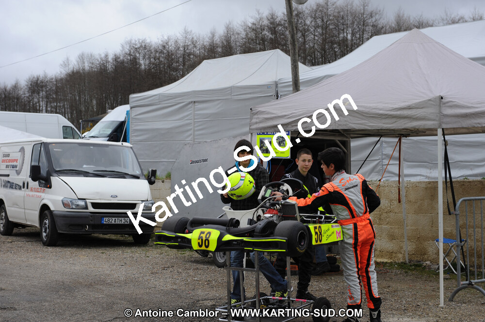 20/03/2011 : 1ère manche du Championnat du Sud à Lavelanet (Photos Antoine Camblor) 2011 — karting