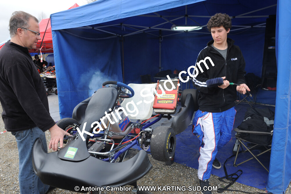 20/03/2011 : 1ère manche du Championnat du Sud à Lavelanet (Photos Antoine Camblor) 2011 — karting