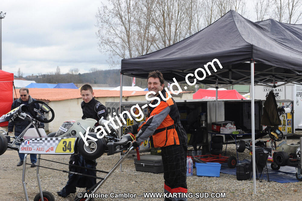 20/03/2011 : 1ère manche du Championnat du Sud à Lavelanet (Photos Antoine Camblor) 2011 — karting