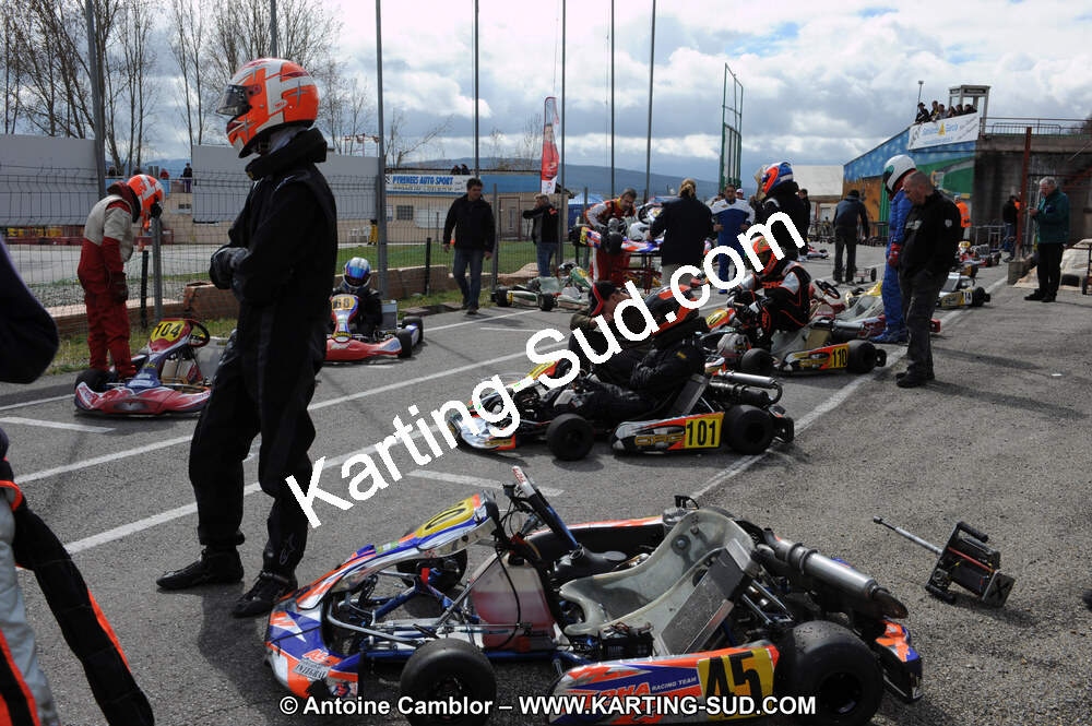 20/03/2011 : 1ère manche du Championnat du Sud à Lavelanet (Photos Antoine Camblor) 2011 — karting