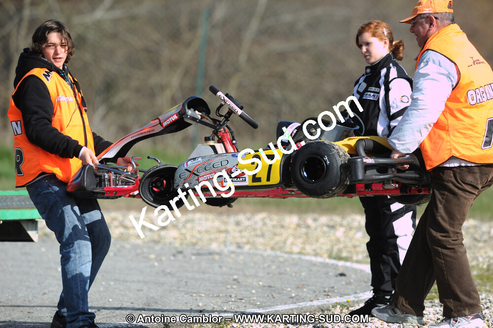 20/03/2011 : 1ère manche du Championnat du Sud à Lavelanet (Photos Antoine Camblor) 2011 — karting