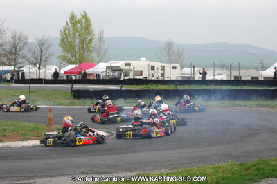 03/04/2011 : 2ème manche du Championnat du Sud à Belmont sur Rance (Photos Antoine Camblor) 2011 — karting