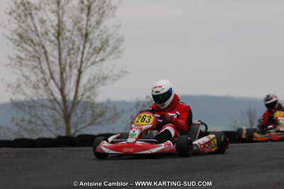 03/04/2011 : 2ème manche du Championnat du Sud à Belmont sur Rance (Photos Antoine Camblor) 2011 — karting