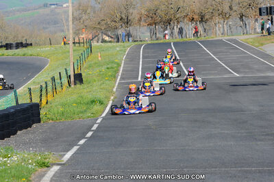 03/04/2011 : 2ème manche du Championnat du Sud à Belmont sur Rance (Photos Antoine Camblor) 2011 — karting