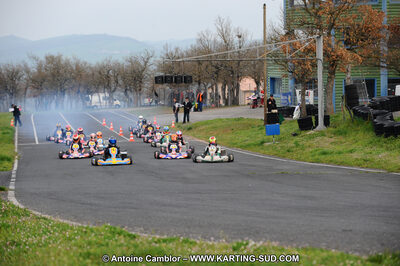 03/04/2011 : 2ème manche du Championnat du Sud à Belmont sur Rance (Photos Antoine Camblor) 2011 — karting