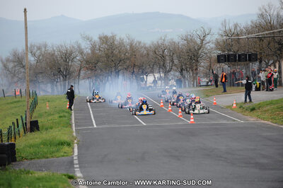 03/04/2011 : 2ème manche du Championnat du Sud à Belmont sur Rance (Photos Antoine Camblor) 2011 — karting